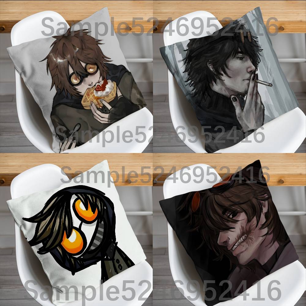 Home Textiles Inc - C-Creepypasta Ticci Toby Pillowcases Cute Funny