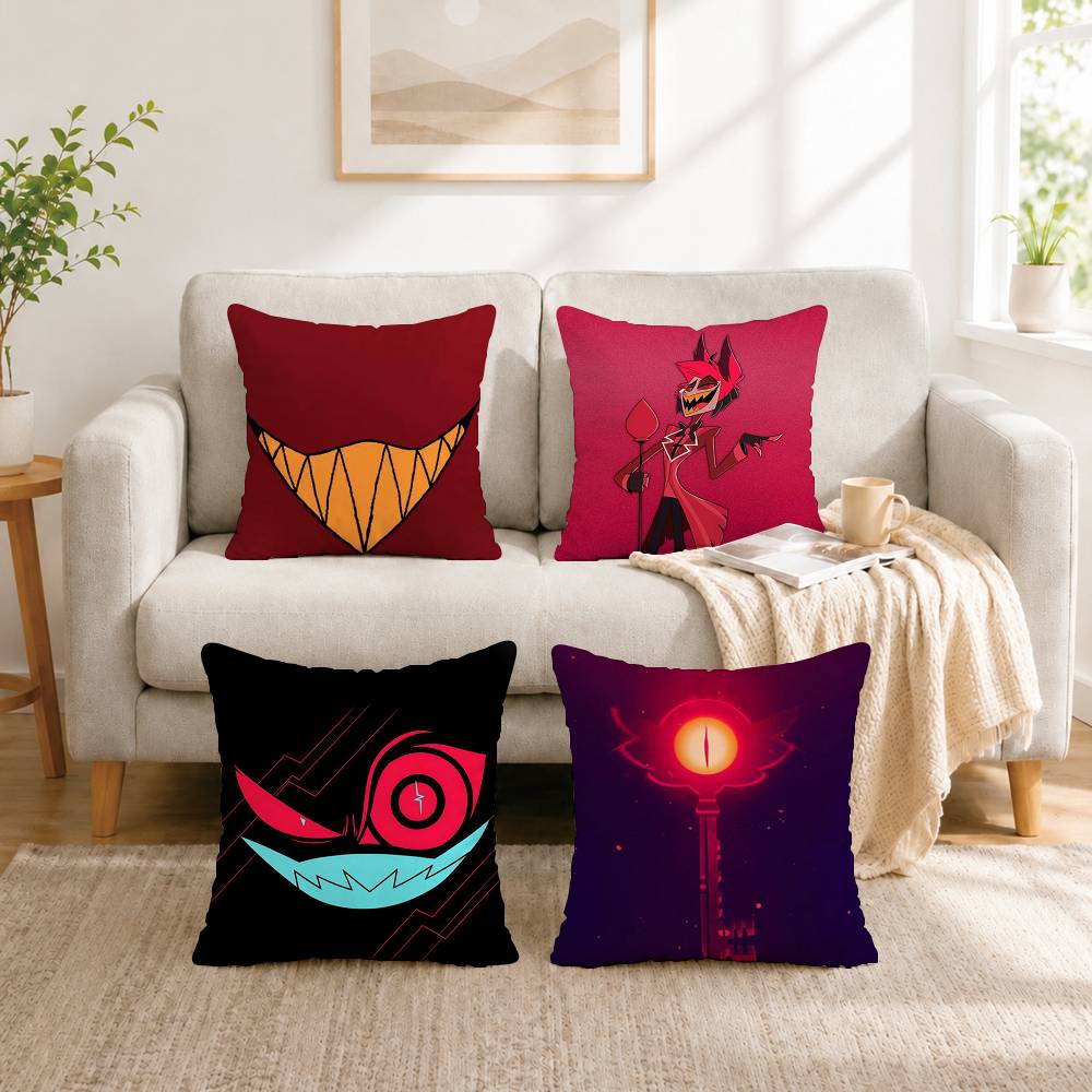 Home Textiles Inc - C-Cute Cartoon H-Hazbin Hotel Pillow Case