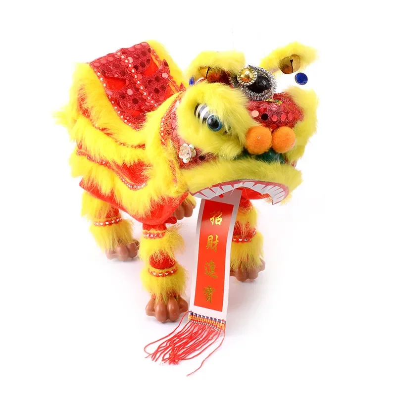 Home Art Textiles - Chinese Style Lion Dance Figure New