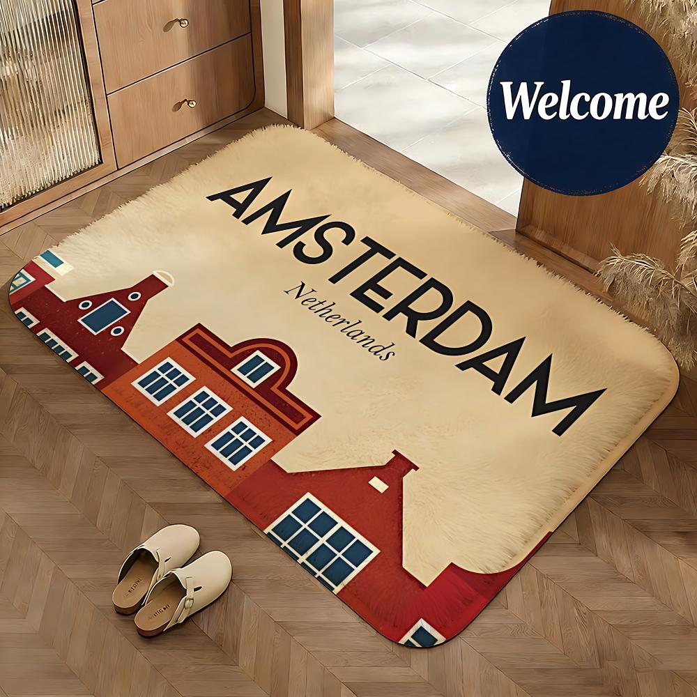 Soft Flannel Floor Mat Place A - Home Textiles Netherlands recension och pris
