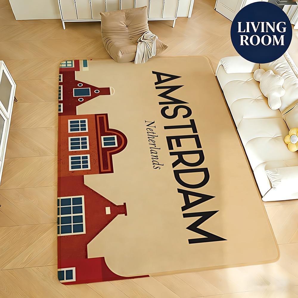 Soft Flannel Floor Mat Place A - Home Textiles Netherlands recension och pris
