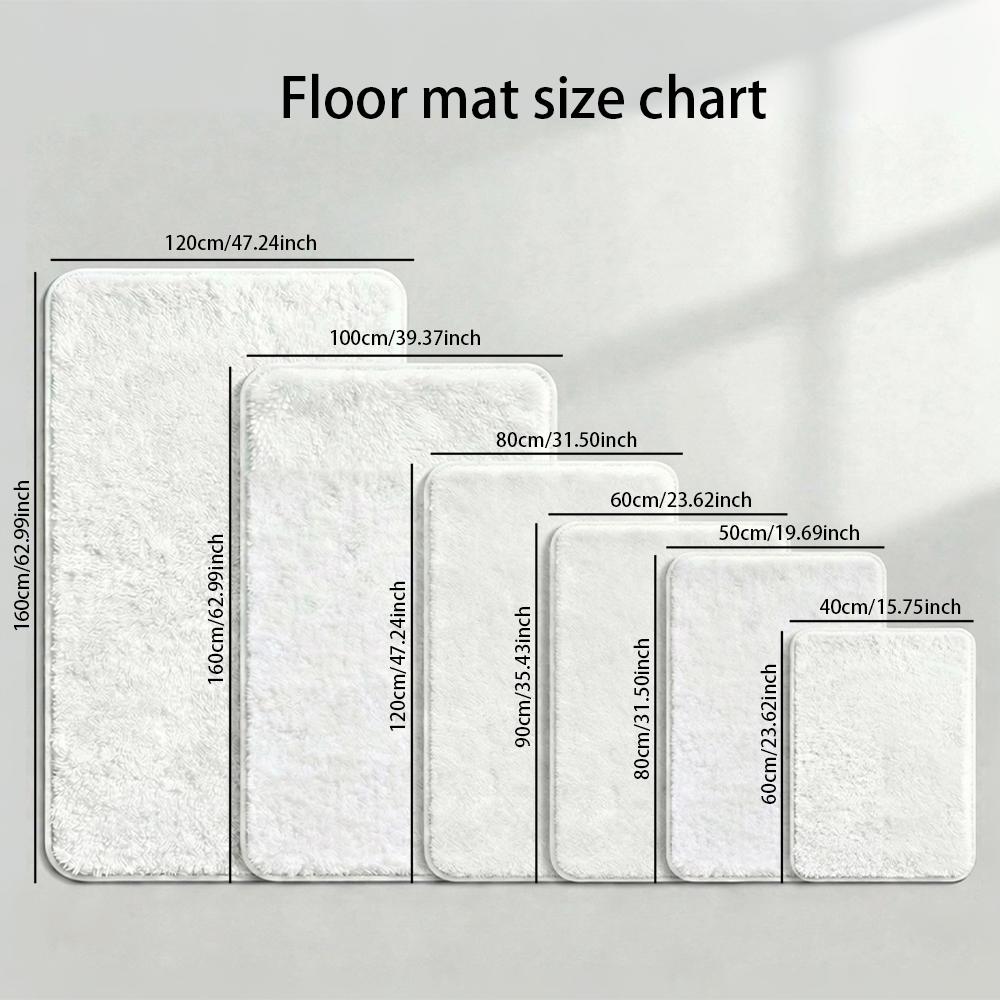 Soft Flannel Floor Mat Place A - Home Textiles Netherlands recension och pris