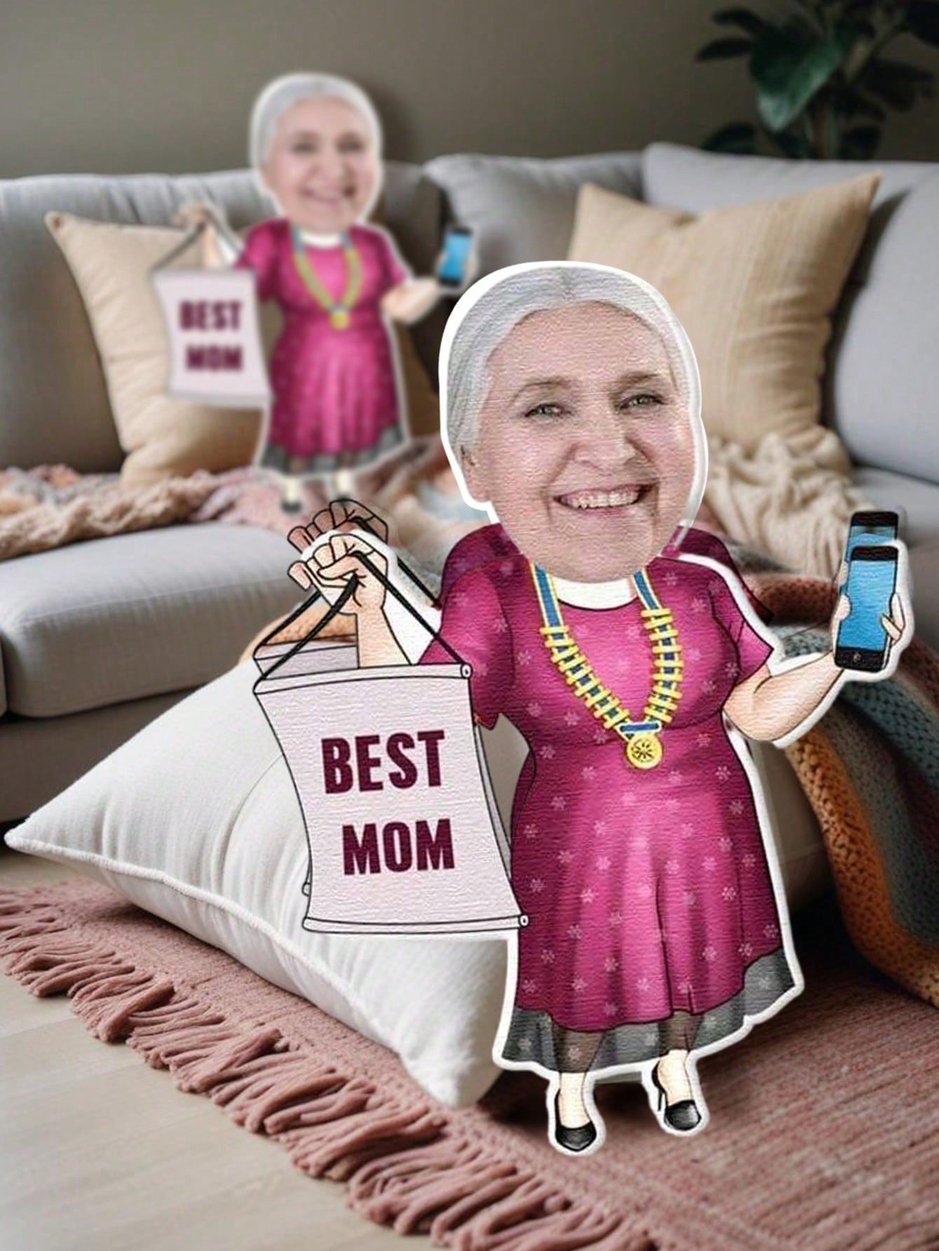 1pc Custom Face Pillow Persona - Home Textile recension och pris