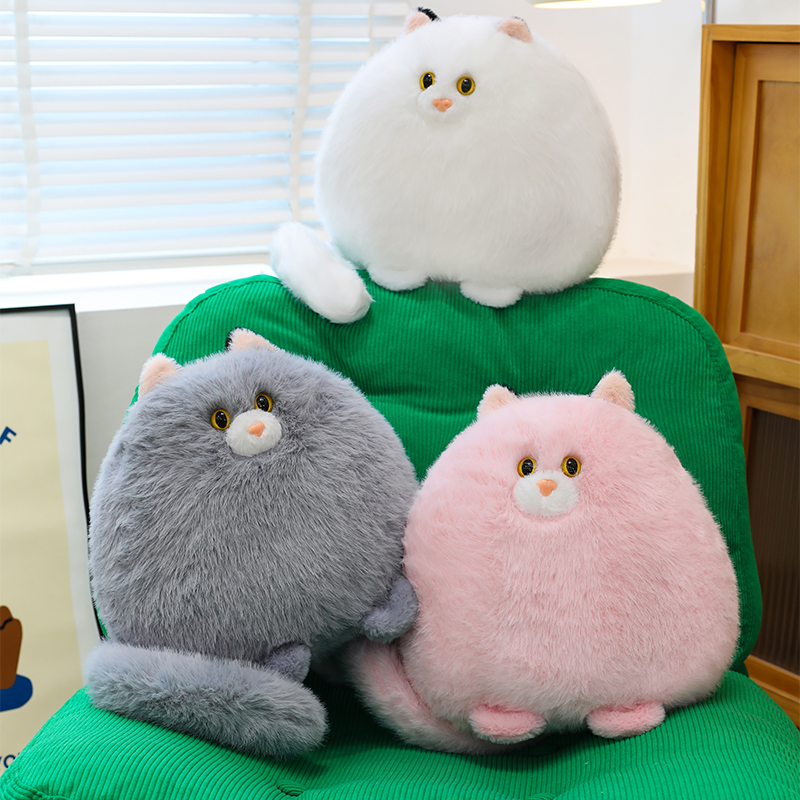Cute Chubby Cat Dolls Plush To - Bolster Pillow Long recension och pris