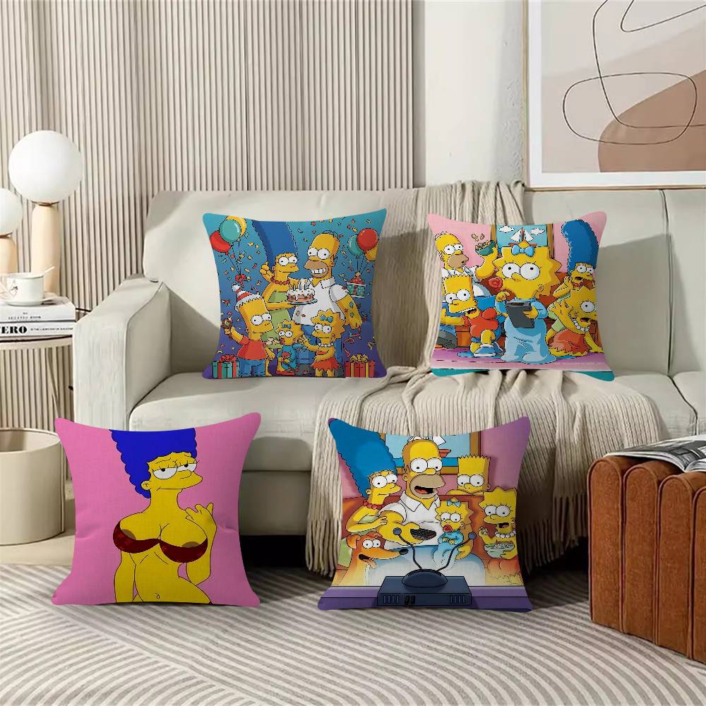 Anime S-Simpsonss Cartoon Art  - Home Art Textiles recension och pris