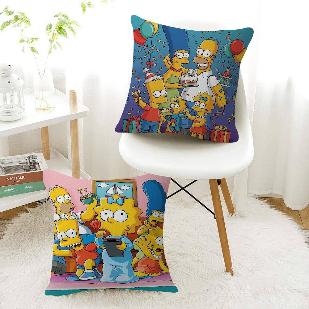 Anime S-Simpsonss Cartoon Art  - Home Art Textiles recension och pris