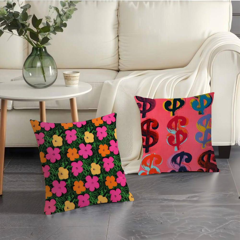A-Andy W-Warhol Art  Cushion C - Home Art Textiles recension och pris