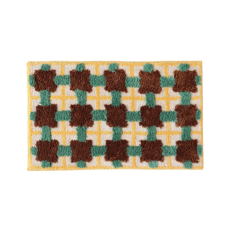 VIKAMA Non-Slip Floor Mat, Pla - Home Textiles Plaid recension och pris