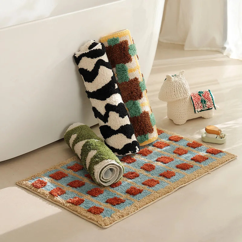 VIKAMA Non-Slip Floor Mat, Pla - Home Textiles Plaid recension och pris