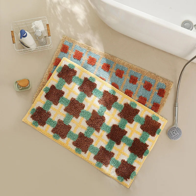 VIKAMA Non-Slip Floor Mat, Pla - Home Textiles Plaid recension och pris