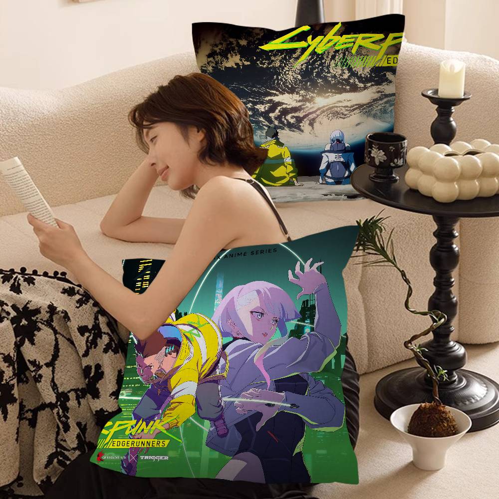 Animated C-Cyberpunk E-Edgerun - Home Textiles Inc recension och pris