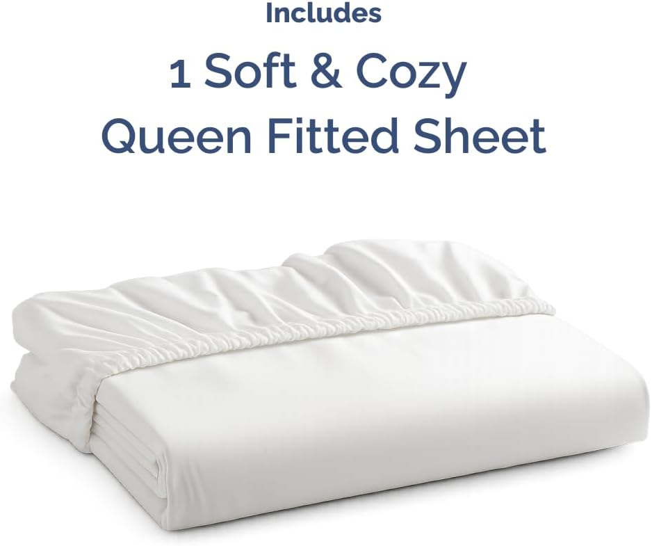 Queen Fitted Sheet - Ultra-Sof - Fitted Sheet Deep recension och pris