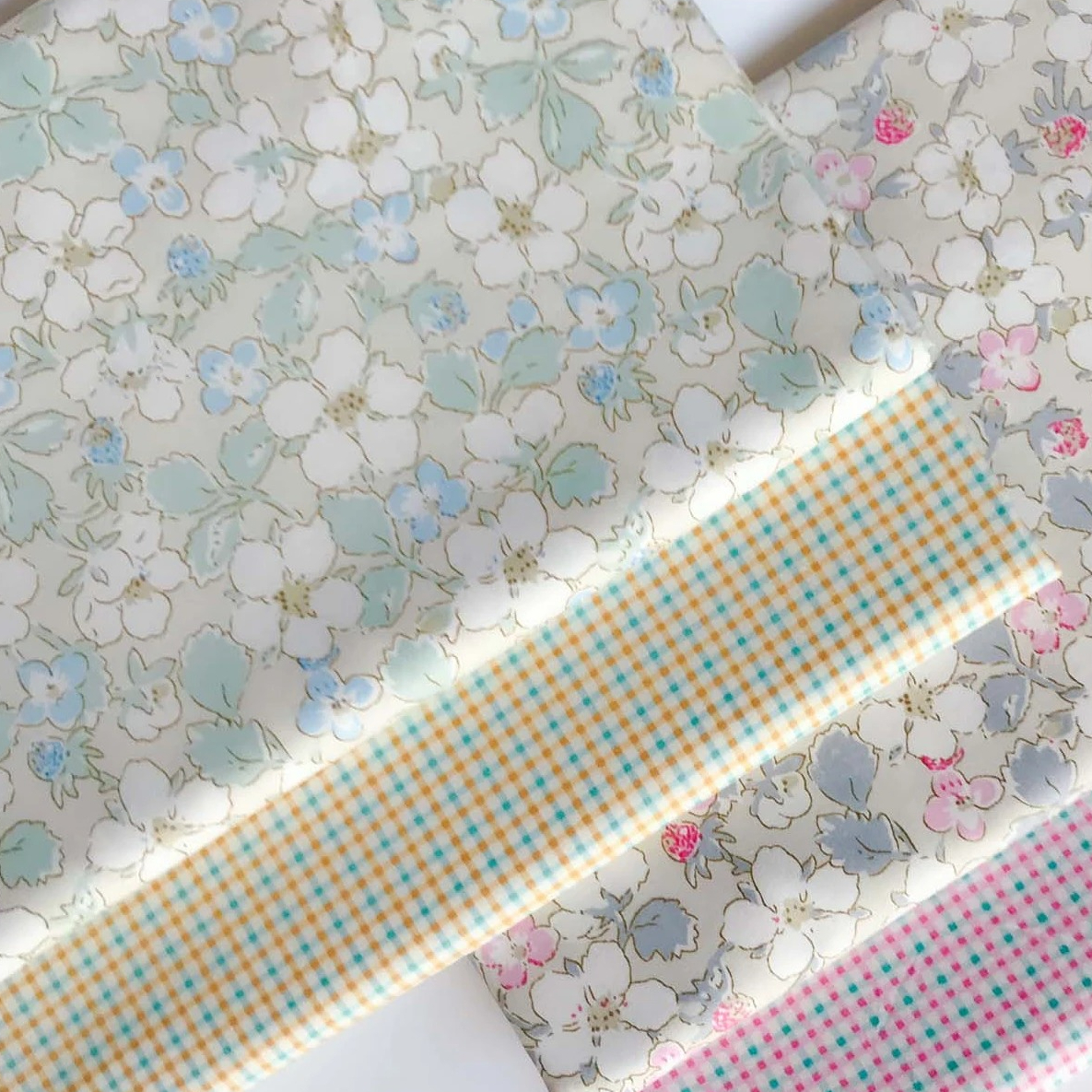 160x50cm Plaid Floral Twill Co - Home Textiles Plaid recension och pris