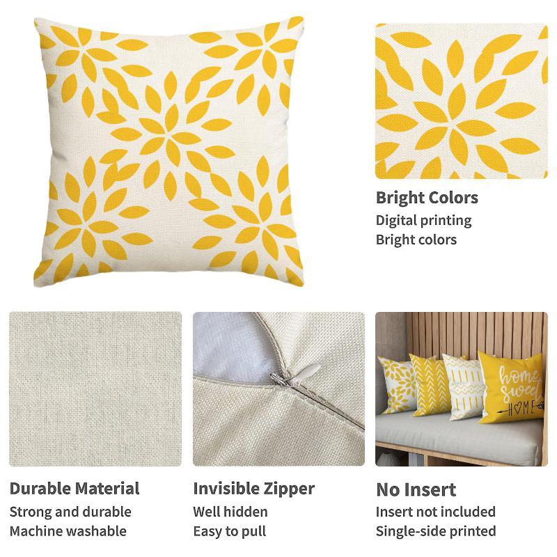 Geometric Pattern Pillow Case  - Home Textiles Usa recension och pris