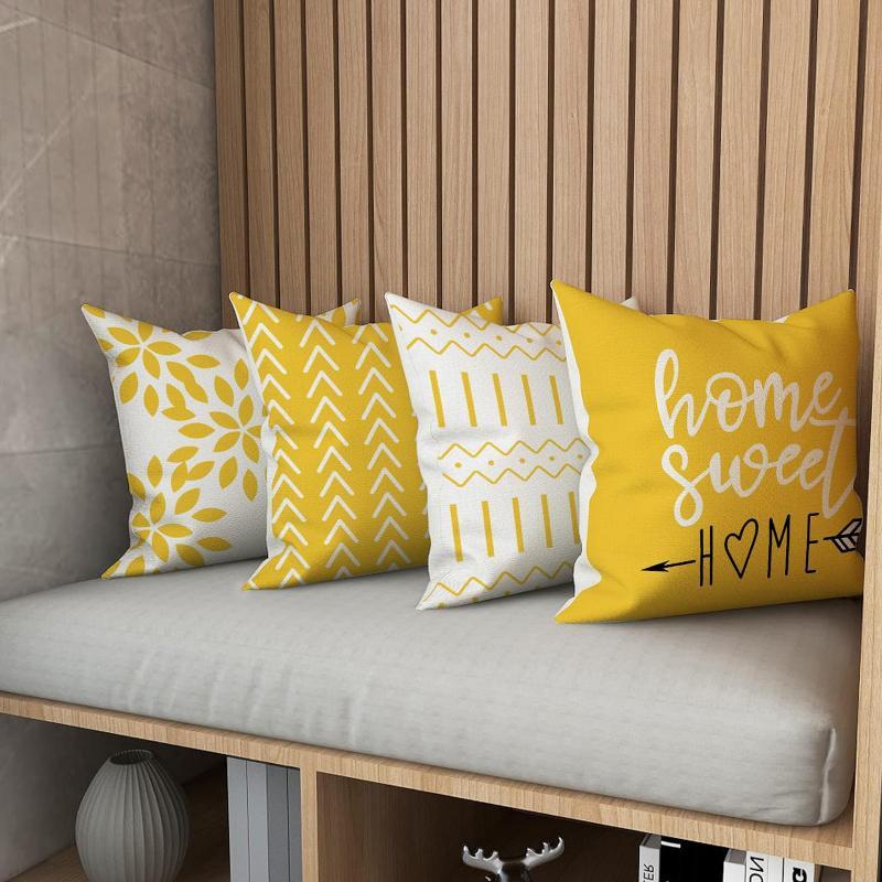 Geometric Pattern Pillow Case  - Home Textiles Usa recension och pris