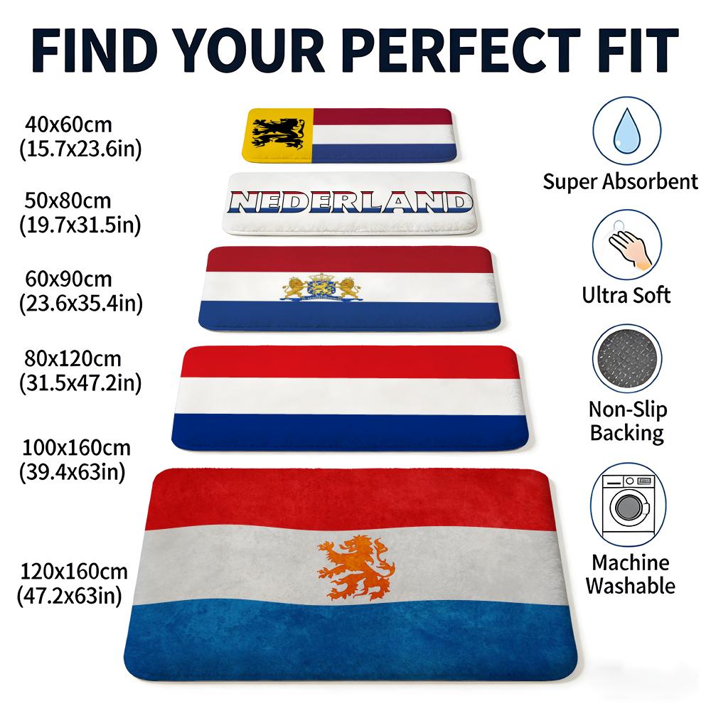 N-Netherlands Floor Mat Flanne - Home Textiles Netherlands recension och pris