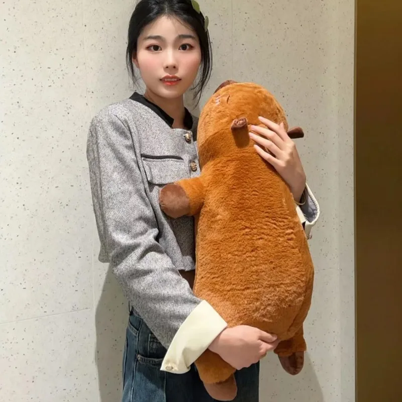 45/65cm Cute Stuffed Capybara  - Bolster Pillow Long recension och pris