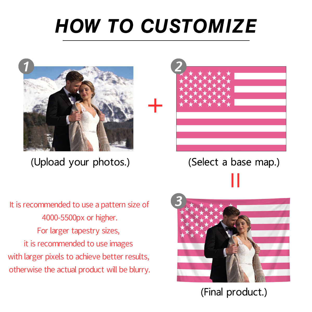 1pc Personalized photo customi - Home Textile recension och pris