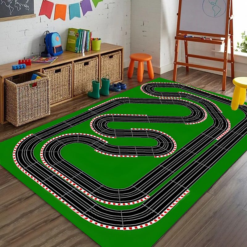 Car Play Mat for Girls and Boy - Home Textiles Plaid recension och pris