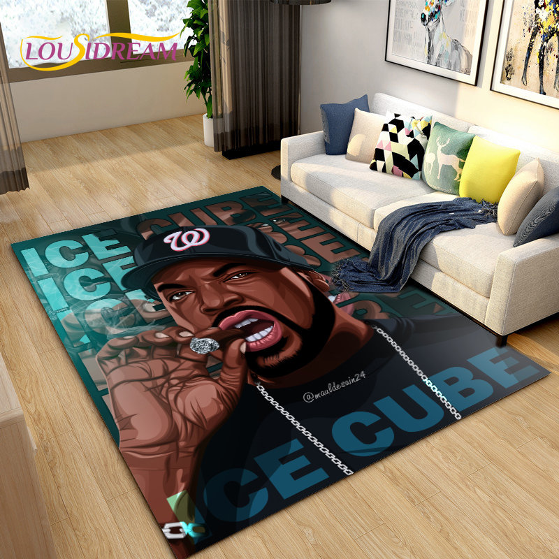 Hip Hop Art Rapper Legend Star - Home Art Textiles recension och pris