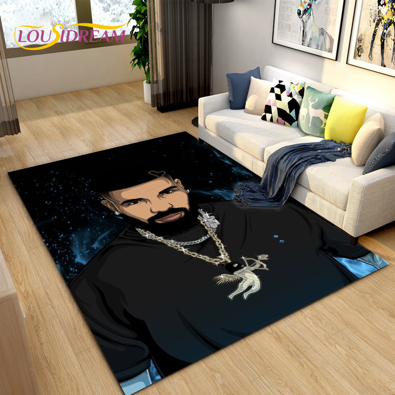 Hip Hop Art Rapper Legend Star - Home Art Textiles recension och pris