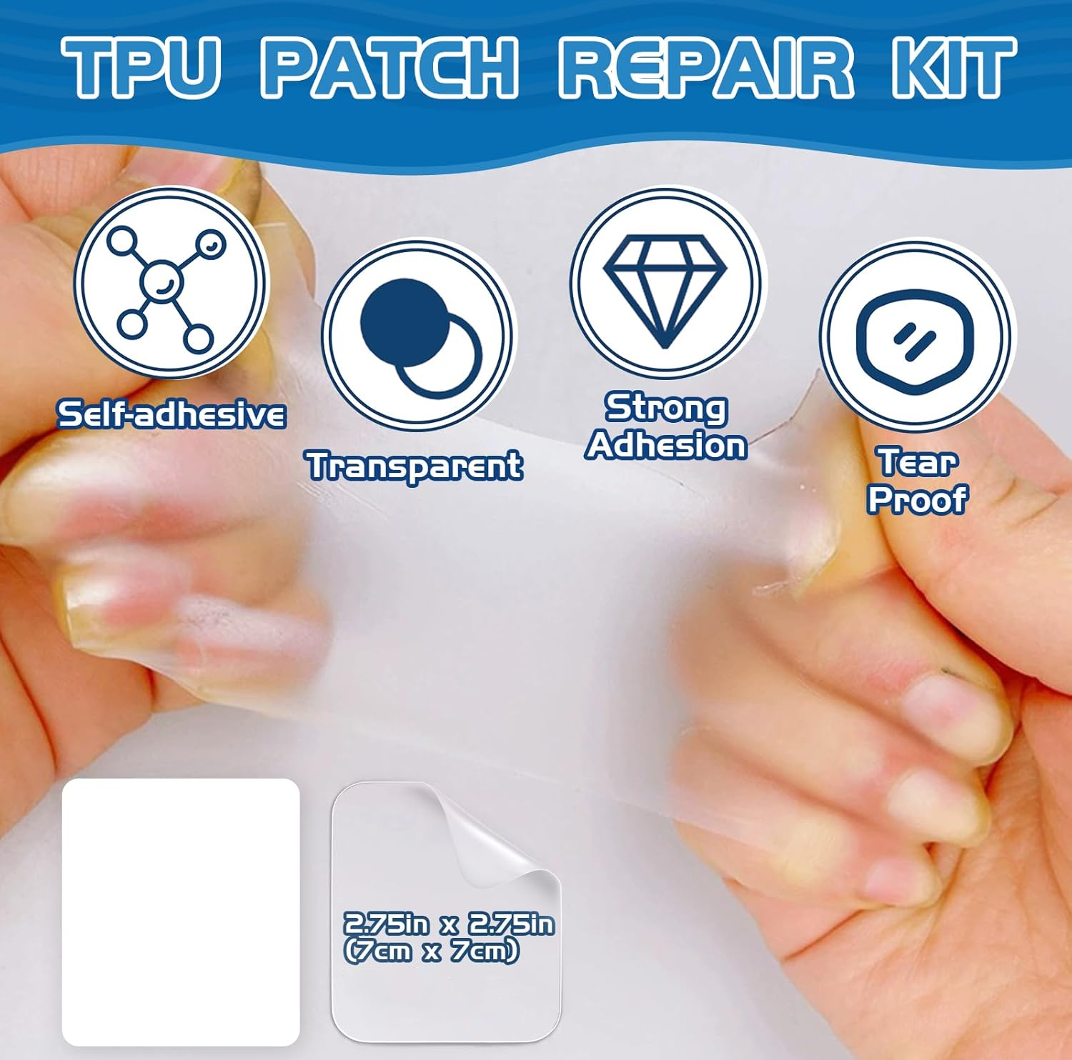 Premium TPU Repair Patch Kit,  - Fitted Sheet Deep recension och pris