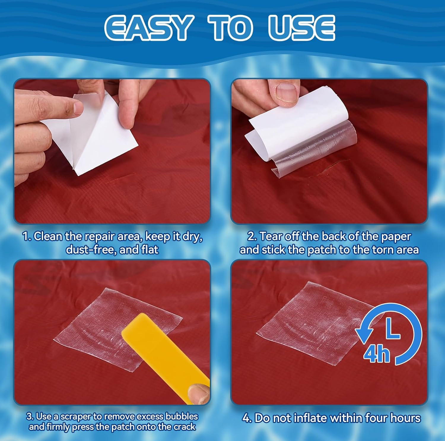 Premium TPU Repair Patch Kit,  - Fitted Sheet Deep recension och pris