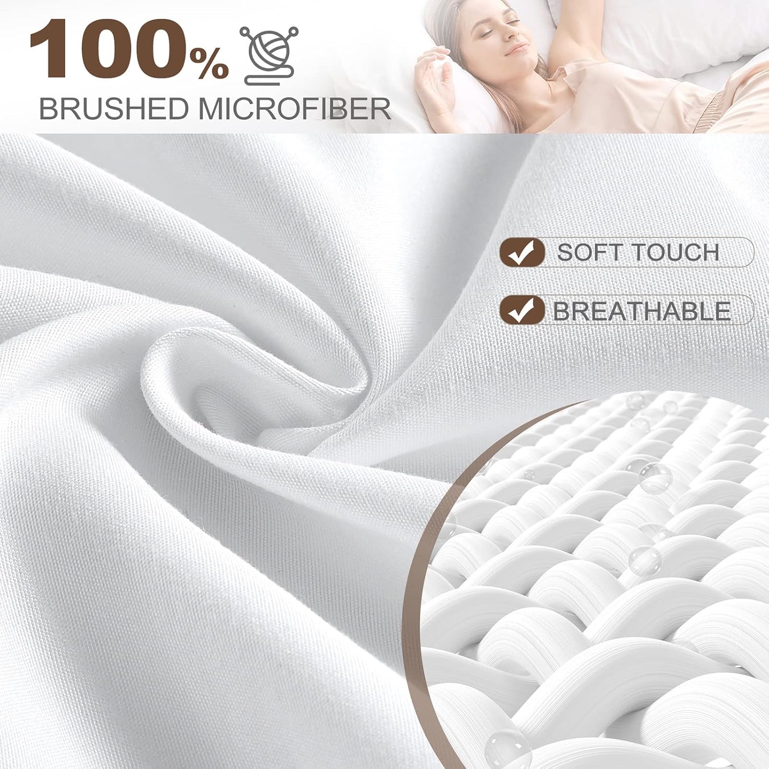 Twin Fitted Sheet - Hotel Qual - Fitted Sheet Deep recension och pris