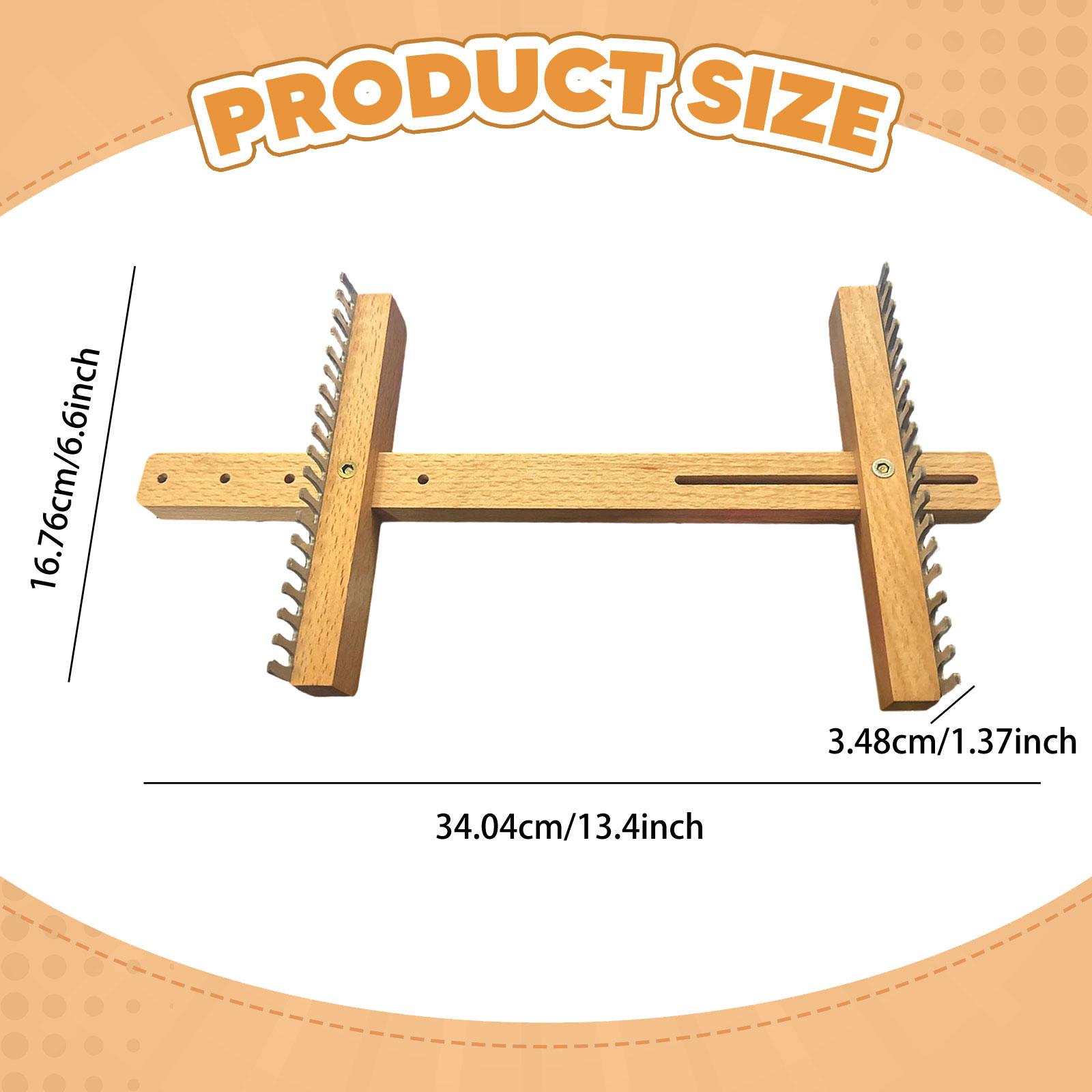 Adjustable Wooden Loom Weaving - Home Art Textiles recension och pris