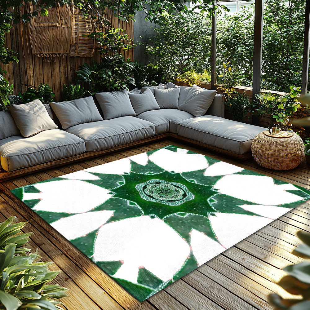 Unique Botanical Area Rug Wash - Home Textiles Design recension och pris