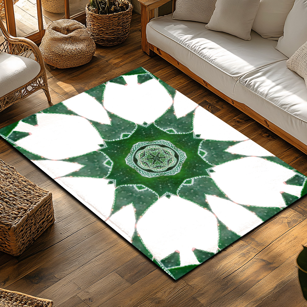 Unique Botanical Area Rug Wash - Home Textiles Design recension och pris