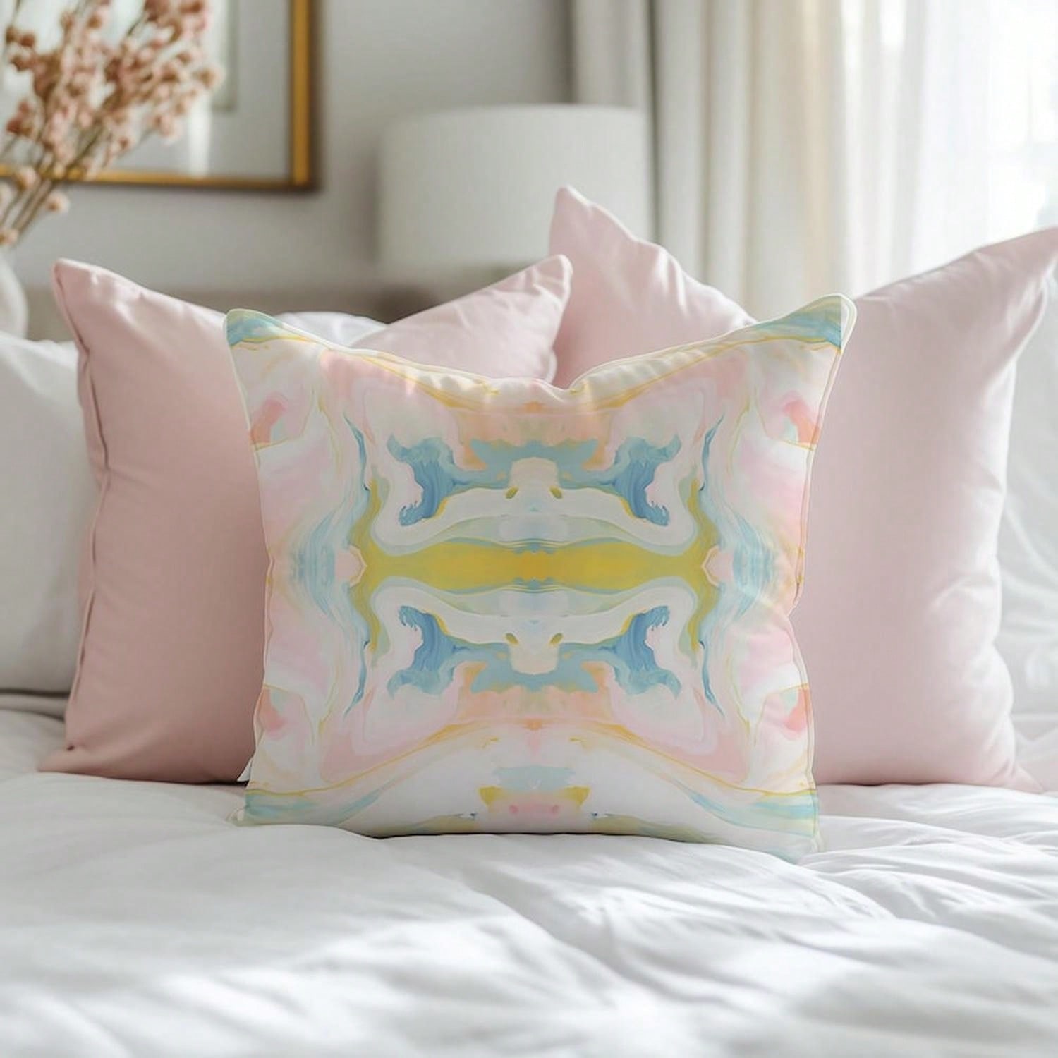 Watercolor Pillowcase, Soft Pi - Home Art Textiles recension och pris