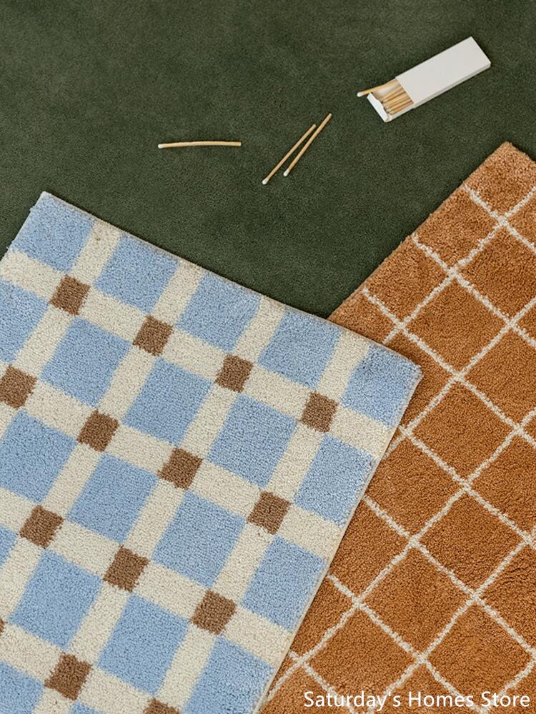 Retro Striped Plaid Absorbent  - Home Textiles Plaid recension och pris