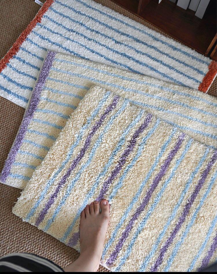 Retro Striped Plaid Absorbent  - Home Textiles Plaid recension och pris