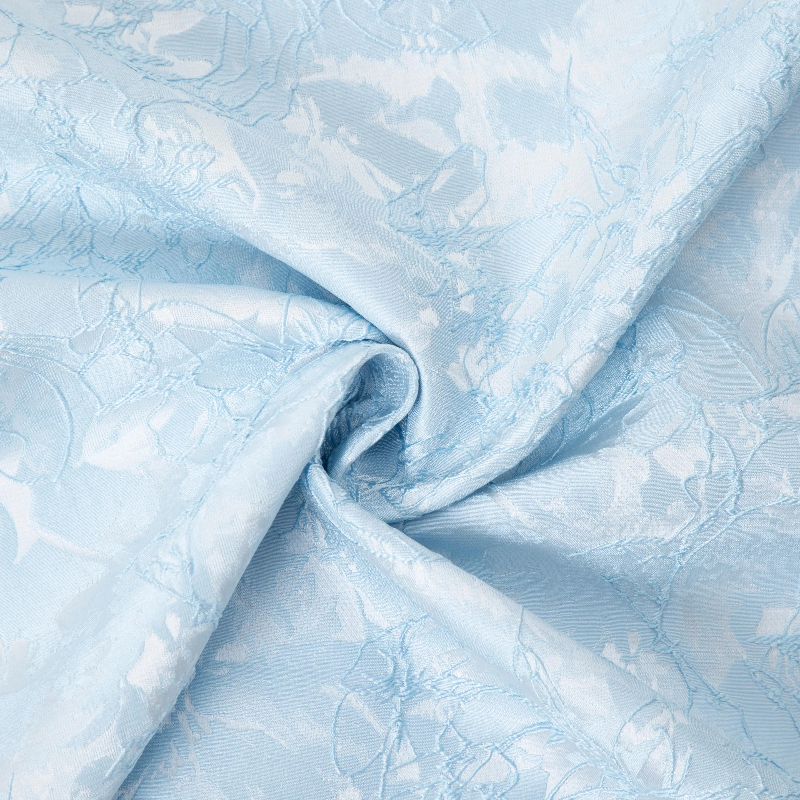 Designer Light Blue Floral Jac - Home Textiles Design recension och pris