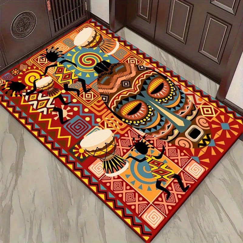 African Art Rug for Cultural D - Home Art Textiles recension och pris