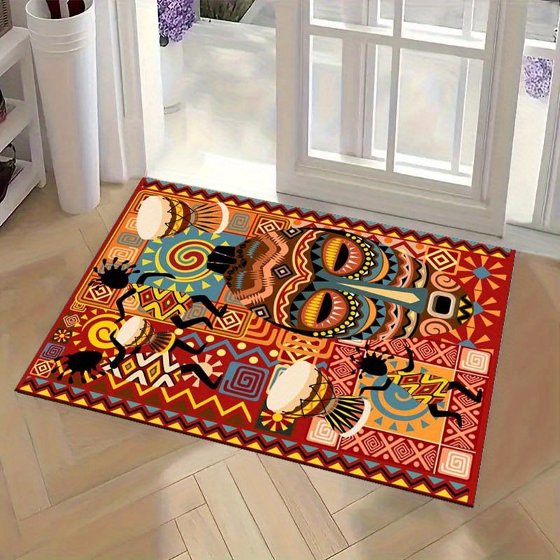 African Art Rug for Cultural D - Home Art Textiles recension och pris