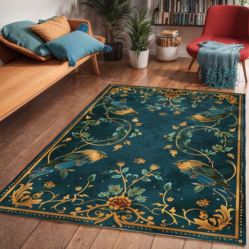 Tiger Kids Area Rug Jungle Tro - Home Art Textiles recension och pris