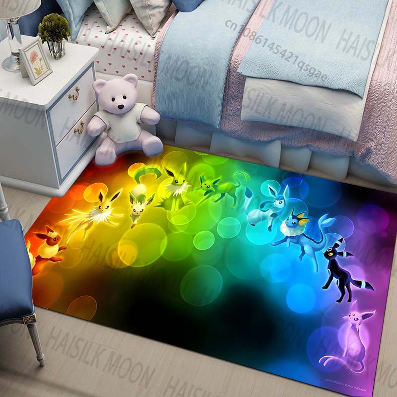 Multi-Sizes Pokemon All Eeveel - Home Textiles Plaid recension och pris