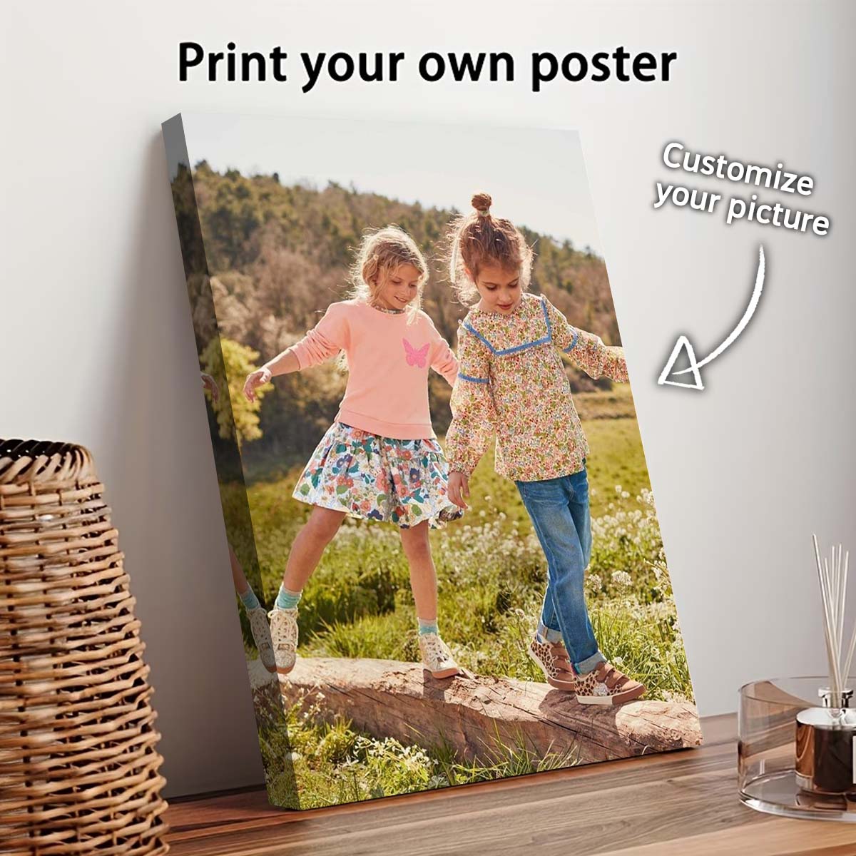 Custom photo canvas printing,  - Home Textile recension och pris