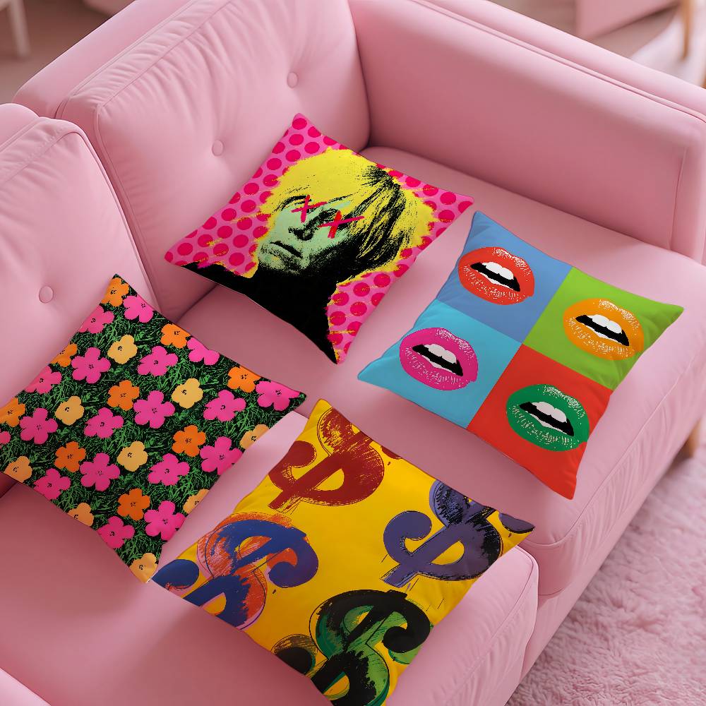 A-Andy W-Warhol Art Pillow Cas - Home Art Textiles recension och pris