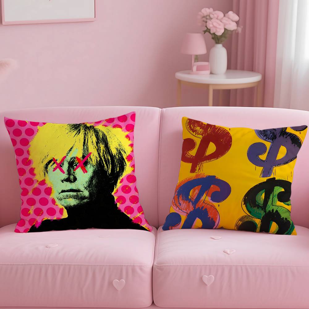 A-Andy W-Warhol Art Pillow Cas - Home Art Textiles recension och pris