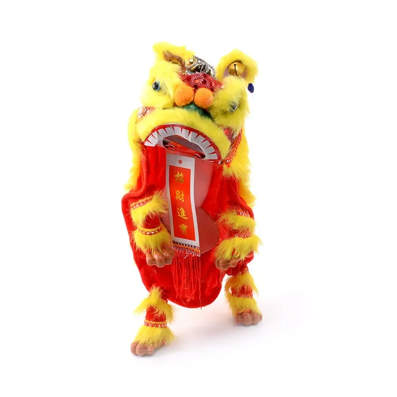 Chinese Style Lion Dance Figur - Home Art Textiles recension och pris