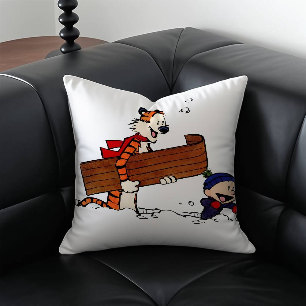 Cartoon C-Calvin and H-HobbesE - Home Textiles Inc recension och pris