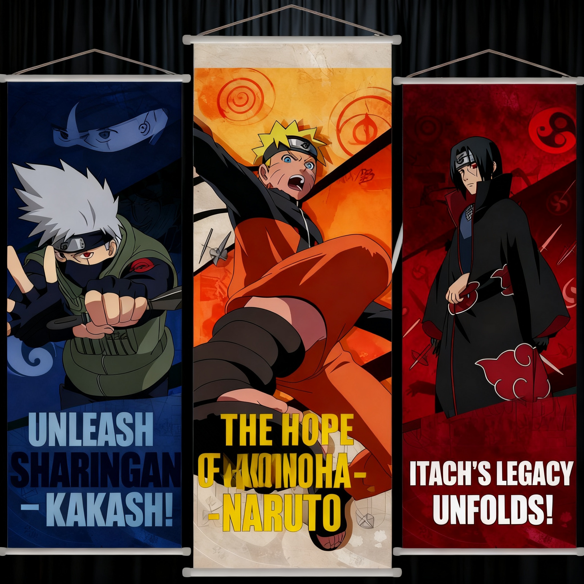 Naruto Anime Uzumaki Long Scro - Home Textile recension och pris